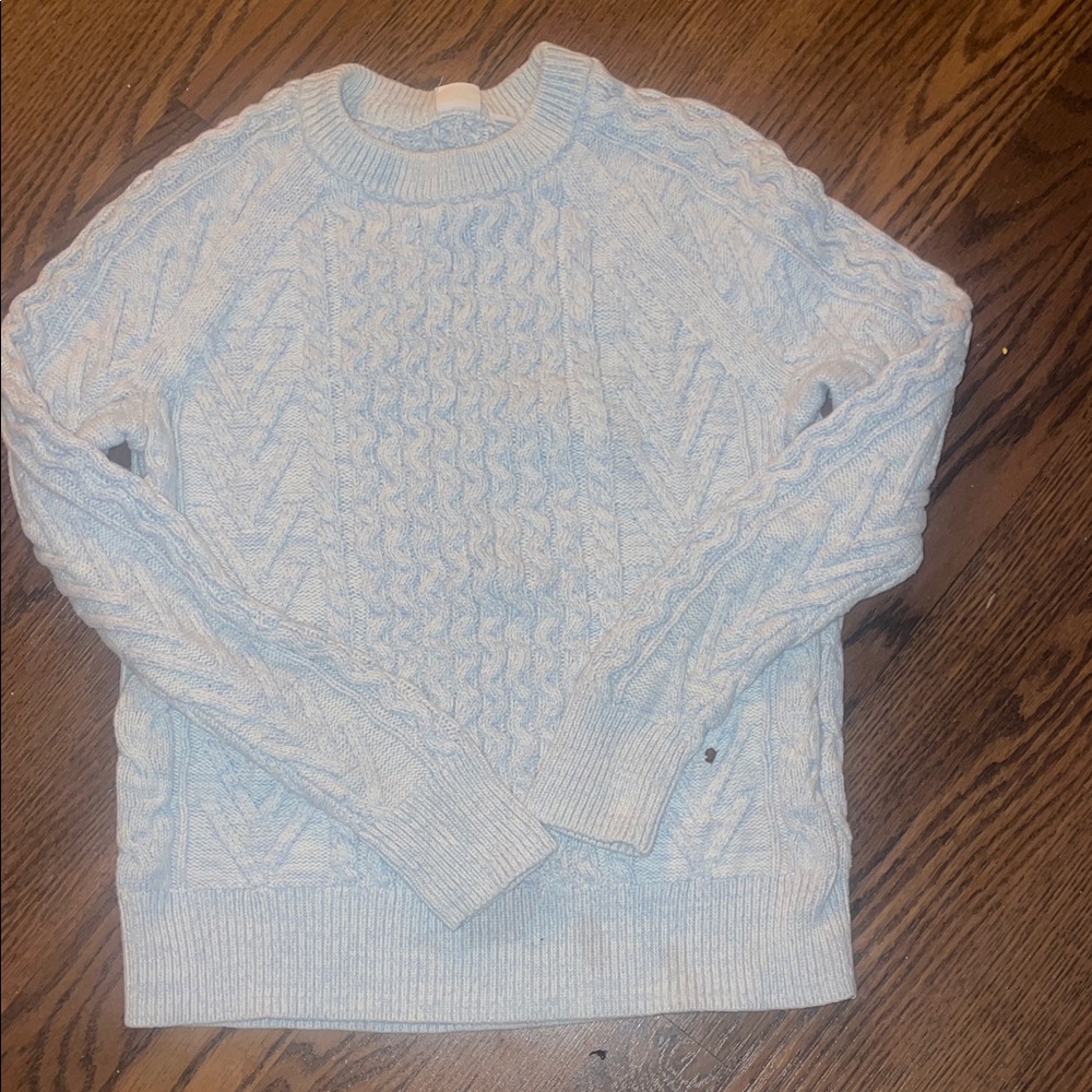 GAP Soft Knit Sweater in Light Gray